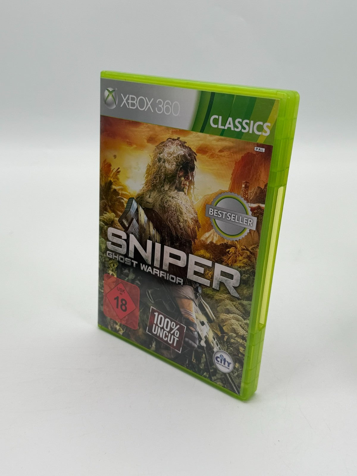 Sniper Ghost Warrior Microsoft XBox 360 Good Condition CIB OVP