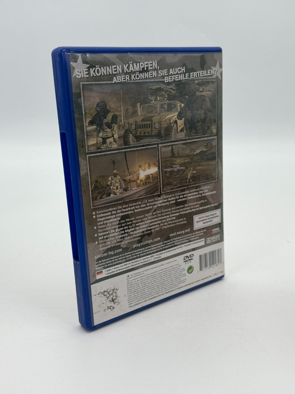 SOCOM 3 U.S. Navy SEALs Sony Playstation 2 Akzeptabler Zustand OVP