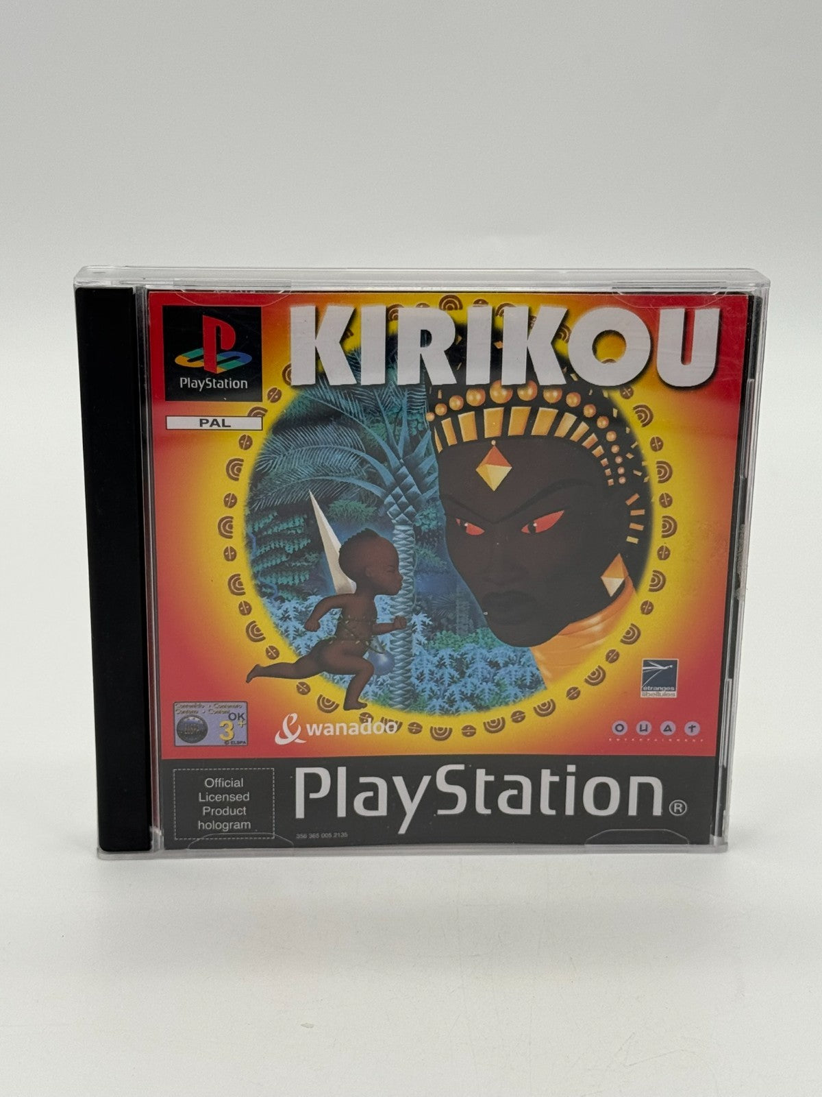 Kirikou Sony Playstation 1 guter Zustand CIB OVP