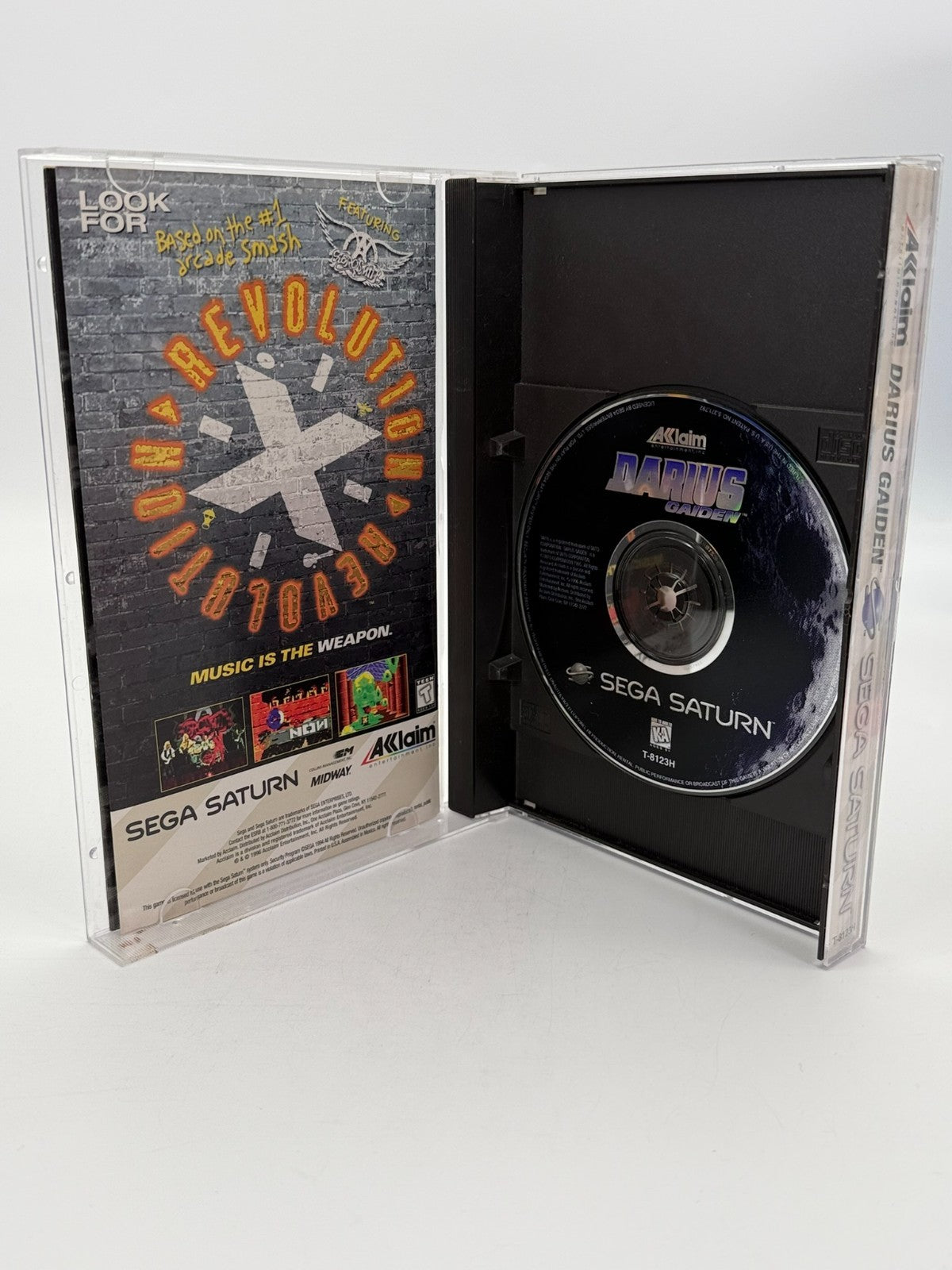 Darius Gaiden Sega Saturn NTSC-U/C Very Good Condition CIB OVP Long Box