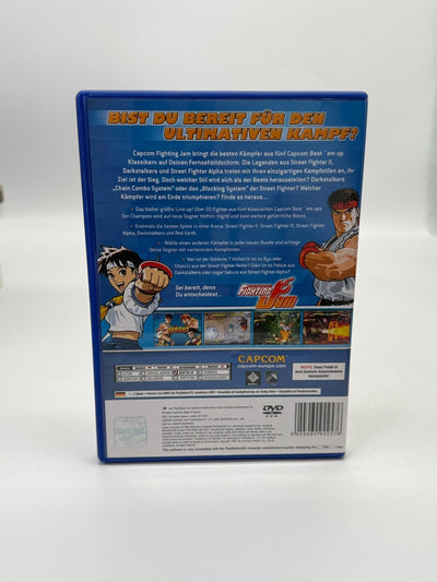 Capcom Fighting Jam Sony Playstation 2 Sehr guter Zustand CIB OVP