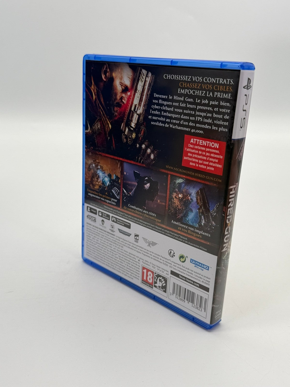 Necromunda Hired Gun Sony PlayStation 5 Comme neuf CIB OVP
