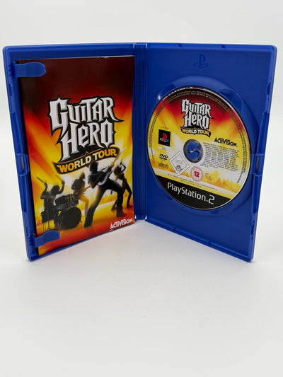 Guitar Hero World Tour Sony Playstation 2 bon état CIB OVP
