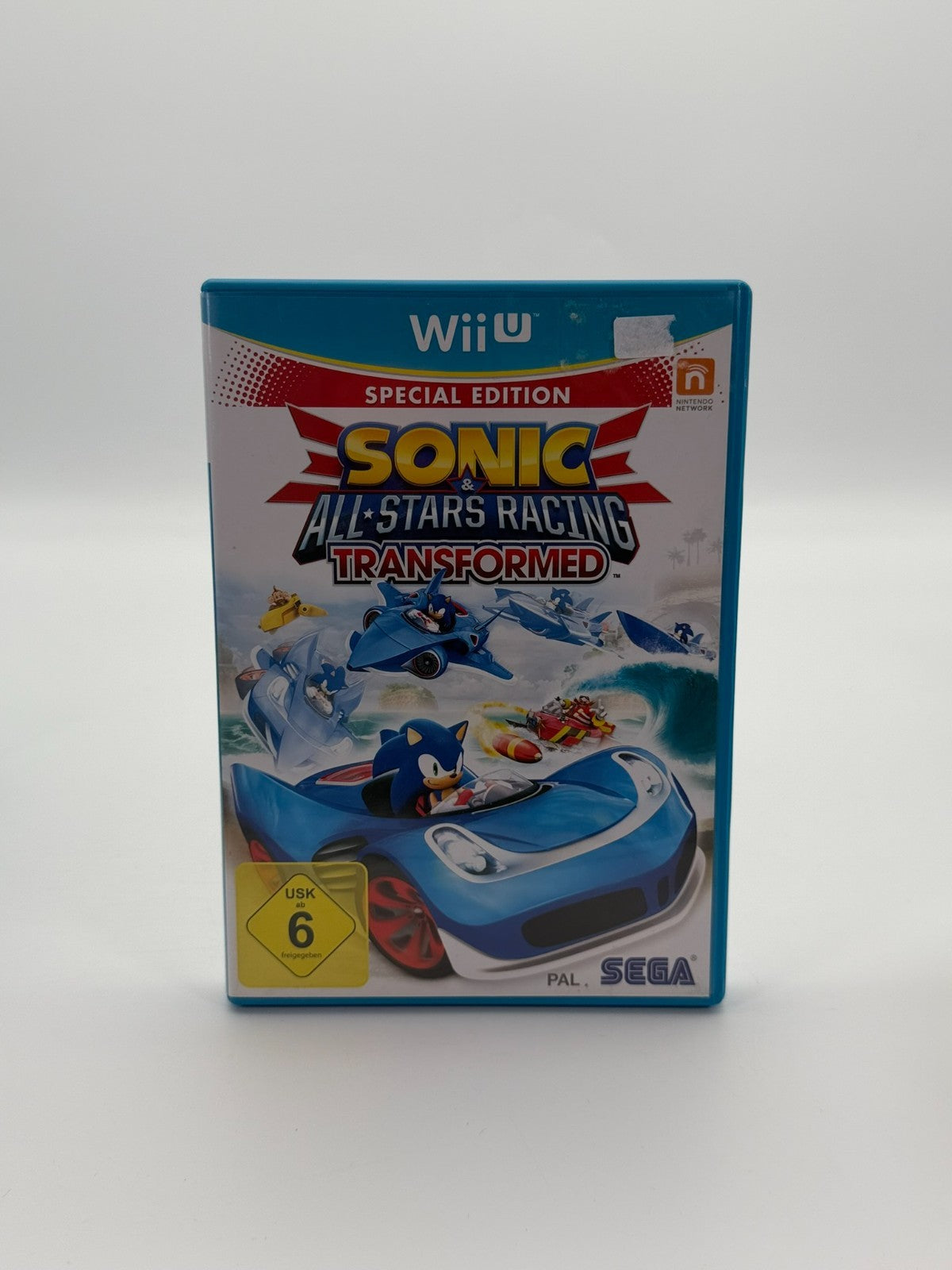 Sonic All Star Racing Transformed Nintendo Wii U good condition CIB OVP
