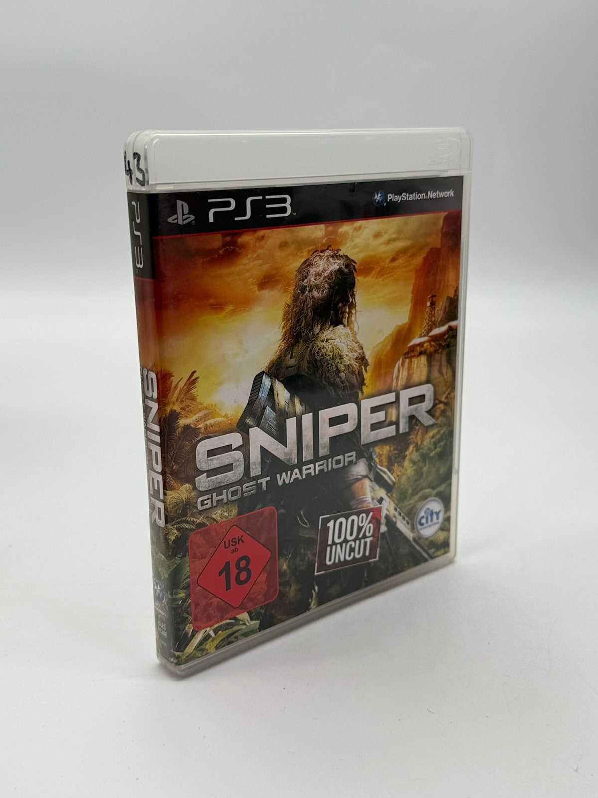 Sniper Ghost Warrior Sony Playstation 3 Très bon état CIB OVP