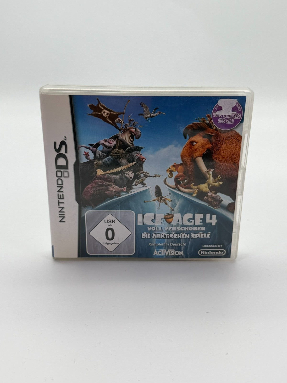 Ice Age 4 Continental Drift Arctic Games Nintendo DS Good Condition CIB