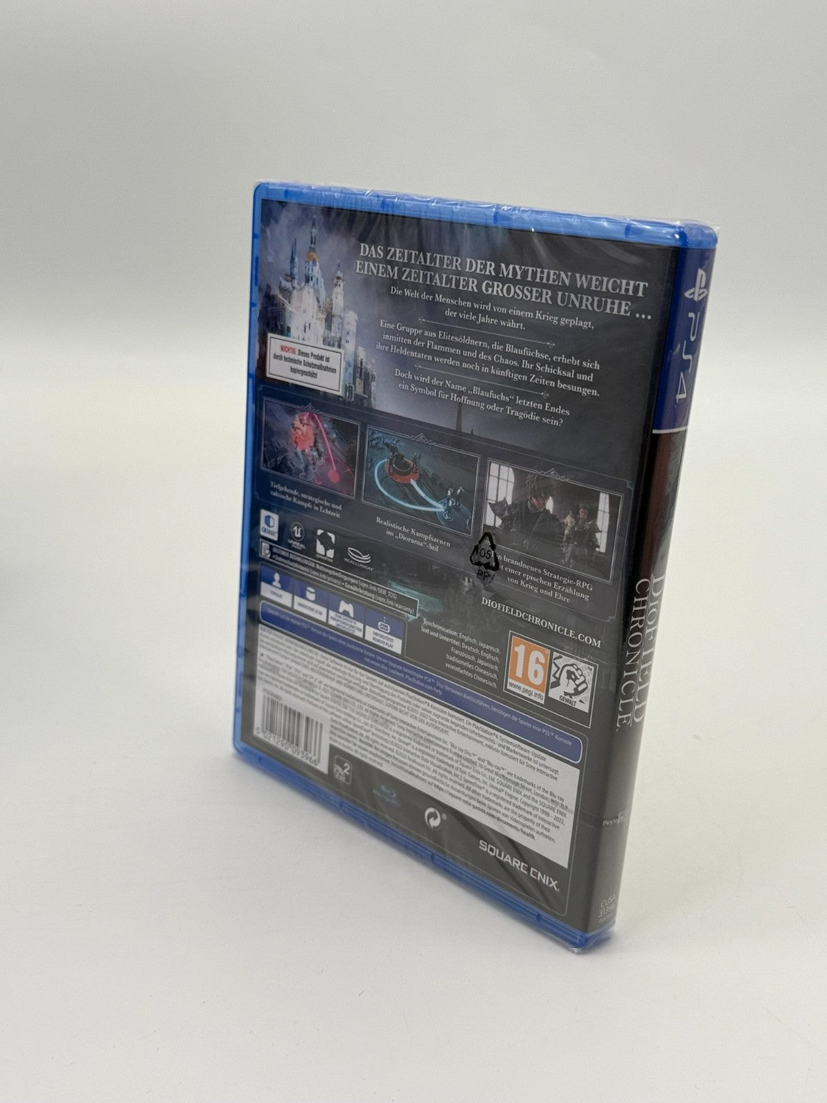 The Diofield Chronicle Sony Playstation 4 Factory Sealed CIB OVP