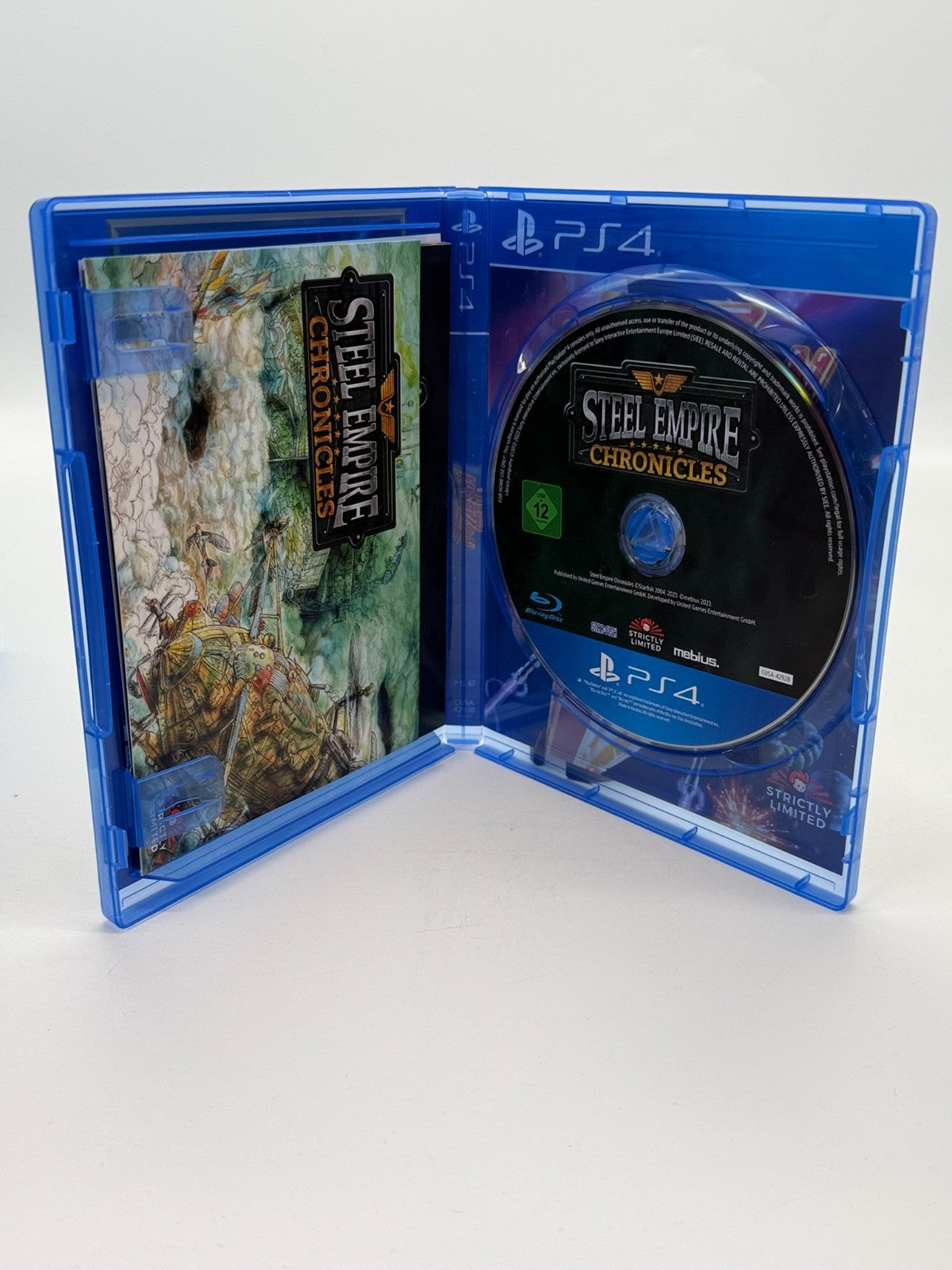 Steel Empire Chronicles Sony Playstation 4 Neuwertiger Zustand CIB OVP