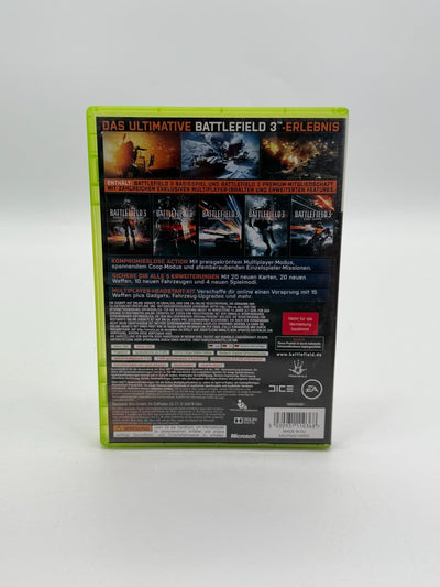 Battlefield 3 Premium Edition Microsoft XBox 360 Akzeptabler Zustand CIB OVP