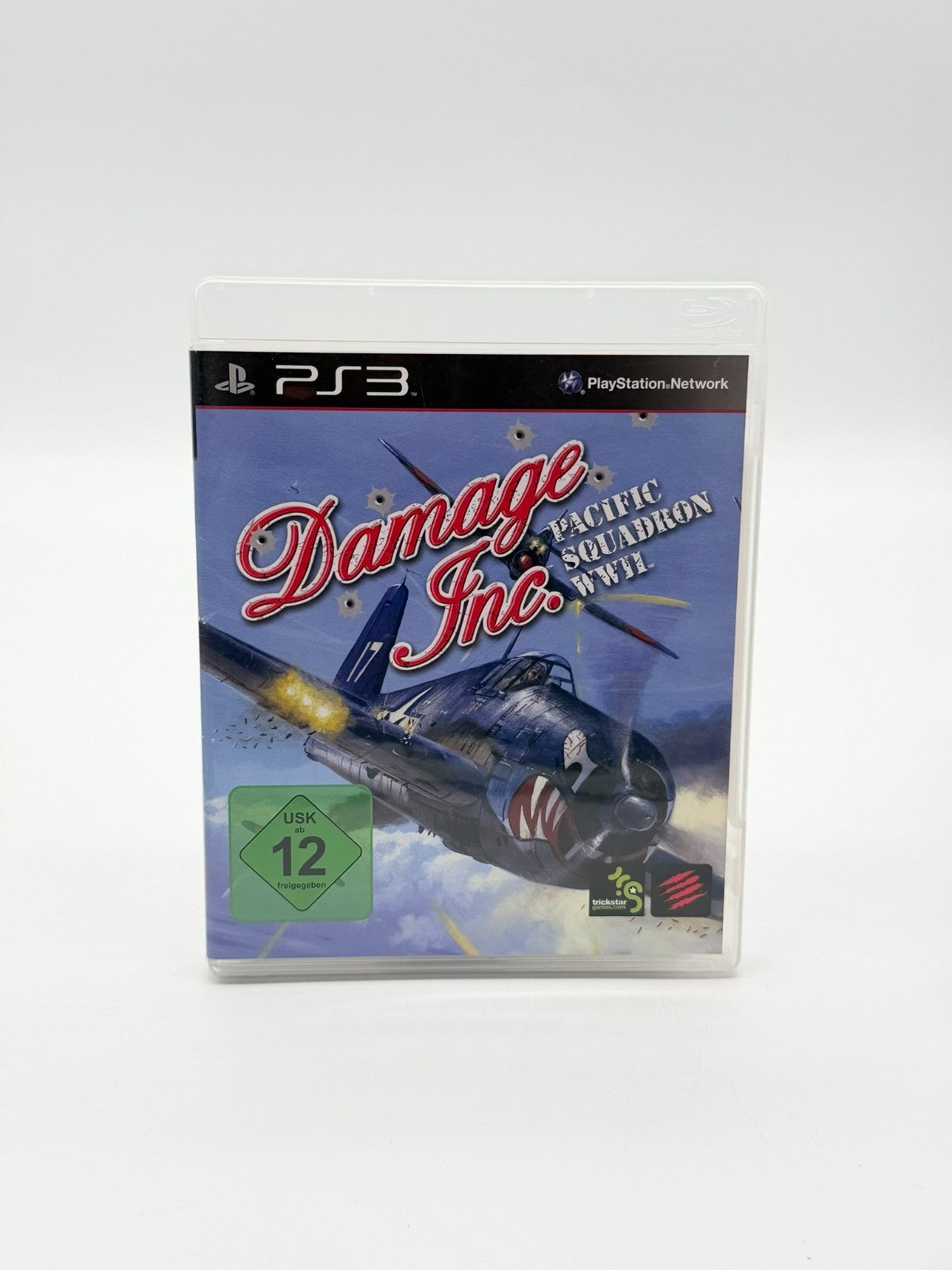 Damage Inc Pacific Squadron WWII Sony Playstation 3 Sehr guter Zustand CIB OVP