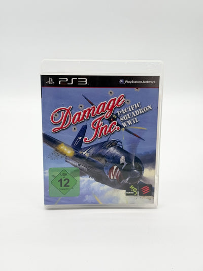 Damage Inc Pacific Squadron WWII Sony Playstation 3 Sehr guter Zustand CIB OVP