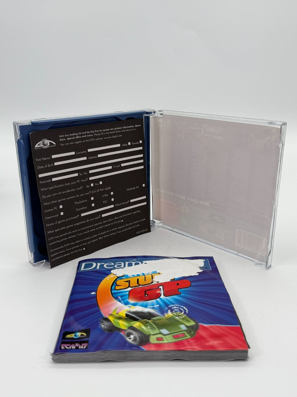 Stunt GP Sega Dreamcast akzeptabler Zustand CIB OVP