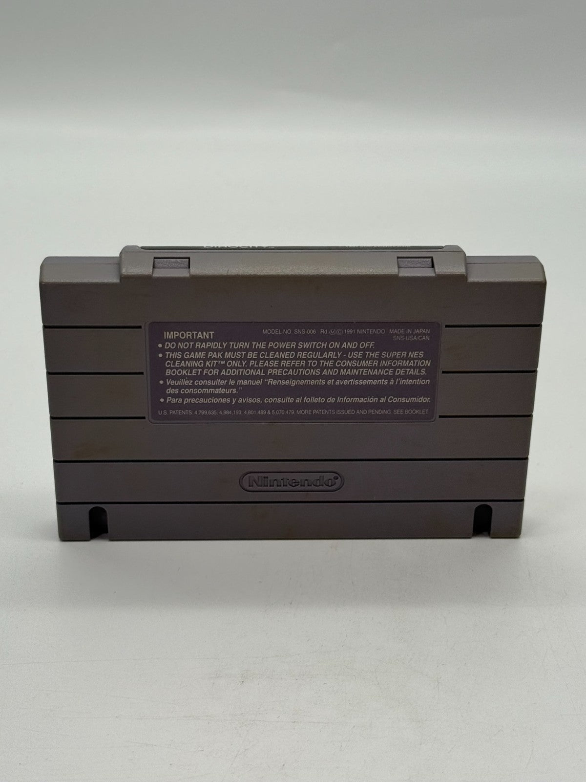 DinoCity Super Nintendo SNES NTSC-U/C bon état