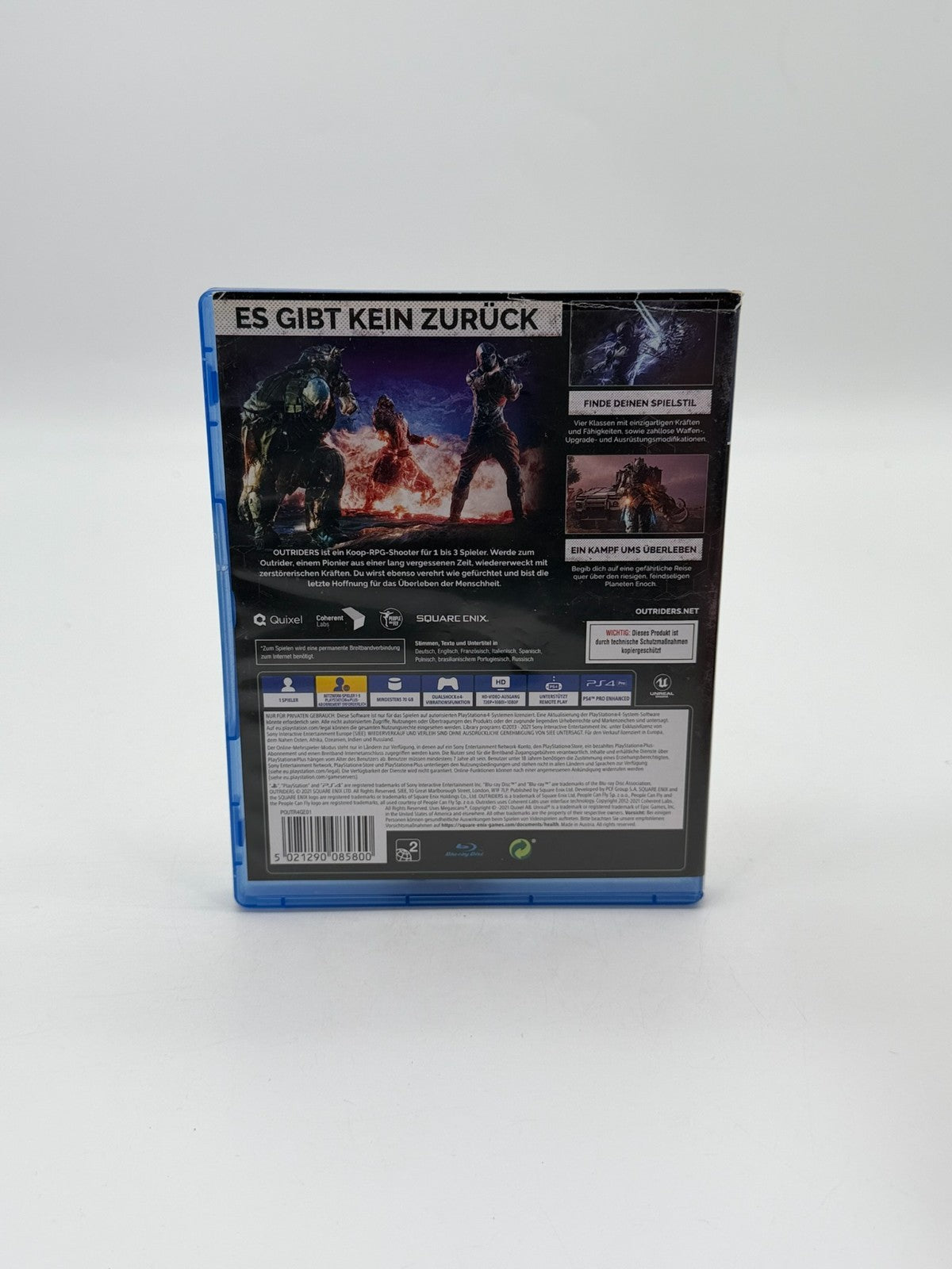 Outriders Sony Playstation 4 Sehr guter Zustand OVP