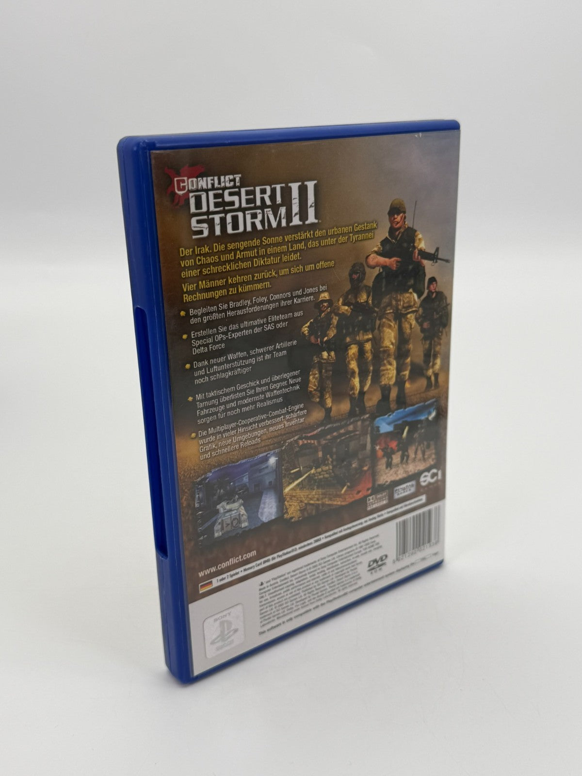 Conflict Desert Storm II Sony Playstation 2 bon état CIB OVP