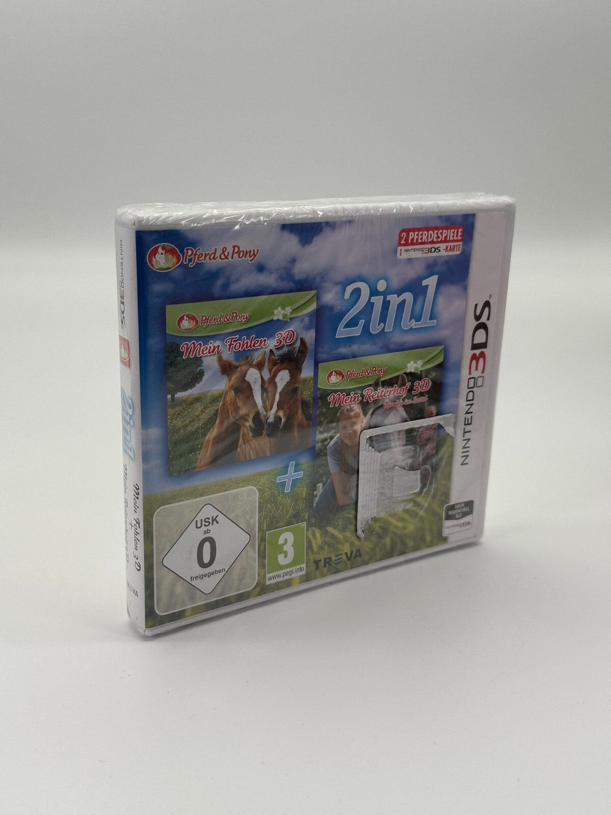 2 in 1: My Little Baby 3D / My Riding Stables 3 Nintendo 3DS Factory Sealed New
