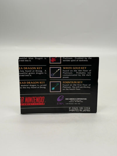 Brain Lord Super Nintendo SNES NTSC-U/C guter Zustand Modul + Anleitung