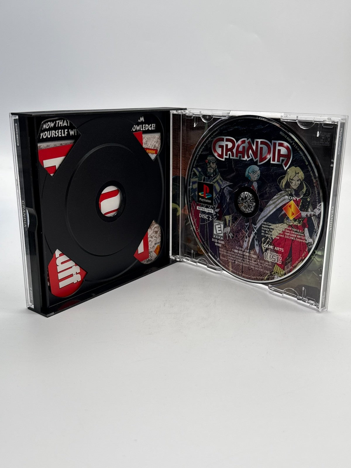 Grandia Sony Playstation 1 NTSC U/C bon - très bon état CIB Boîte