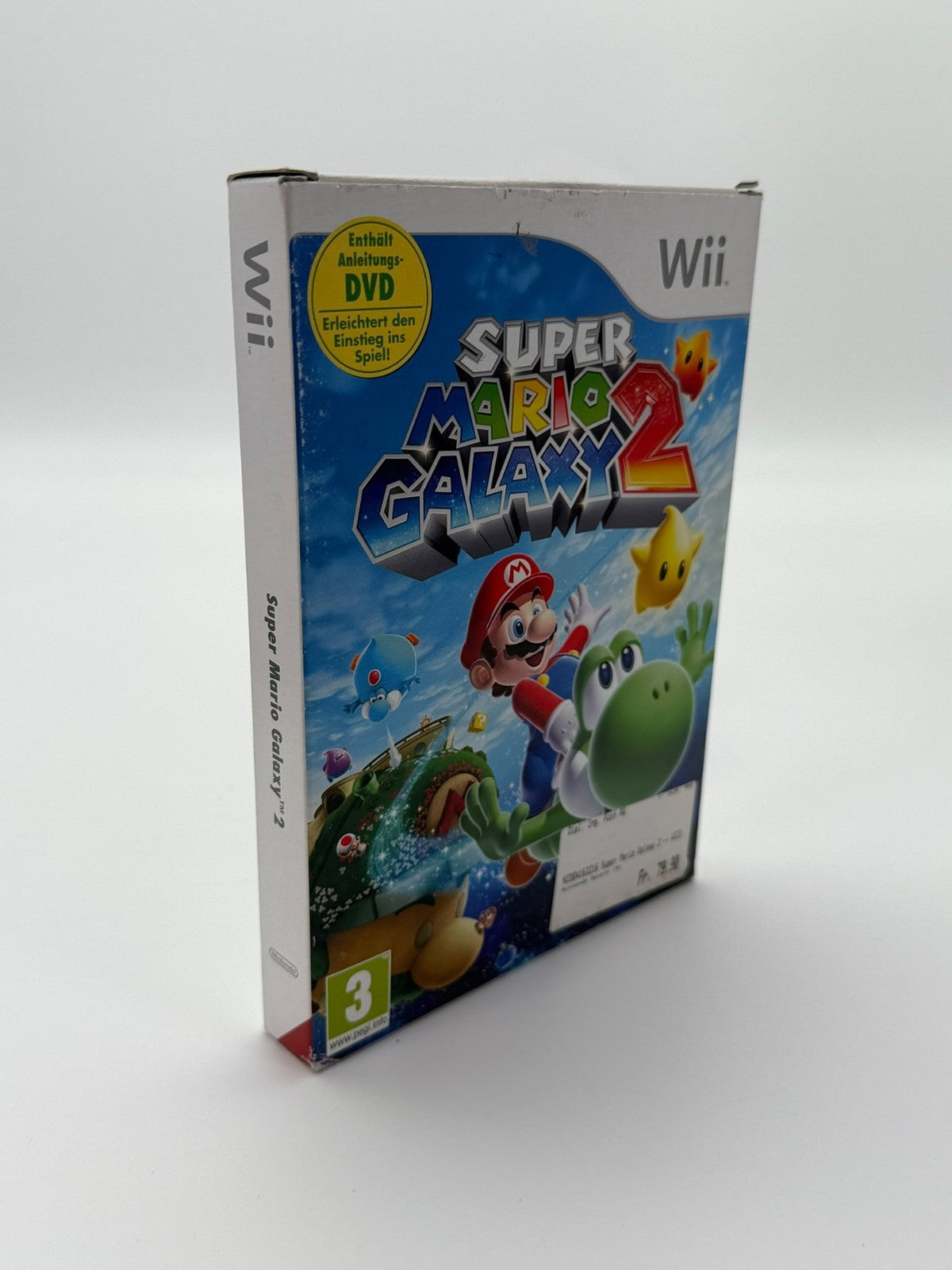 Super Mario Galaxy 2 Special Edition + DVD Nintendo Wii Sehr guter Zustand CIB