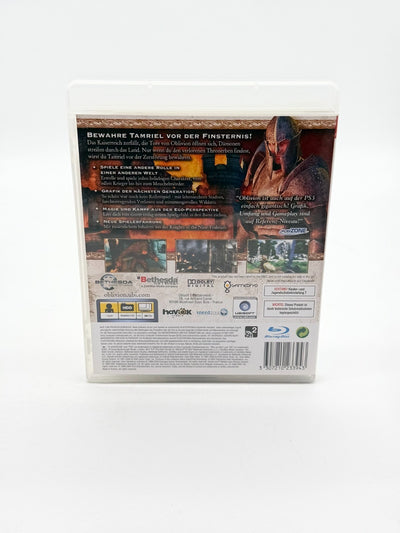 The Elder Scrolls IV Oblivion Sony Playstation 3 guter Zustand CIB OVP