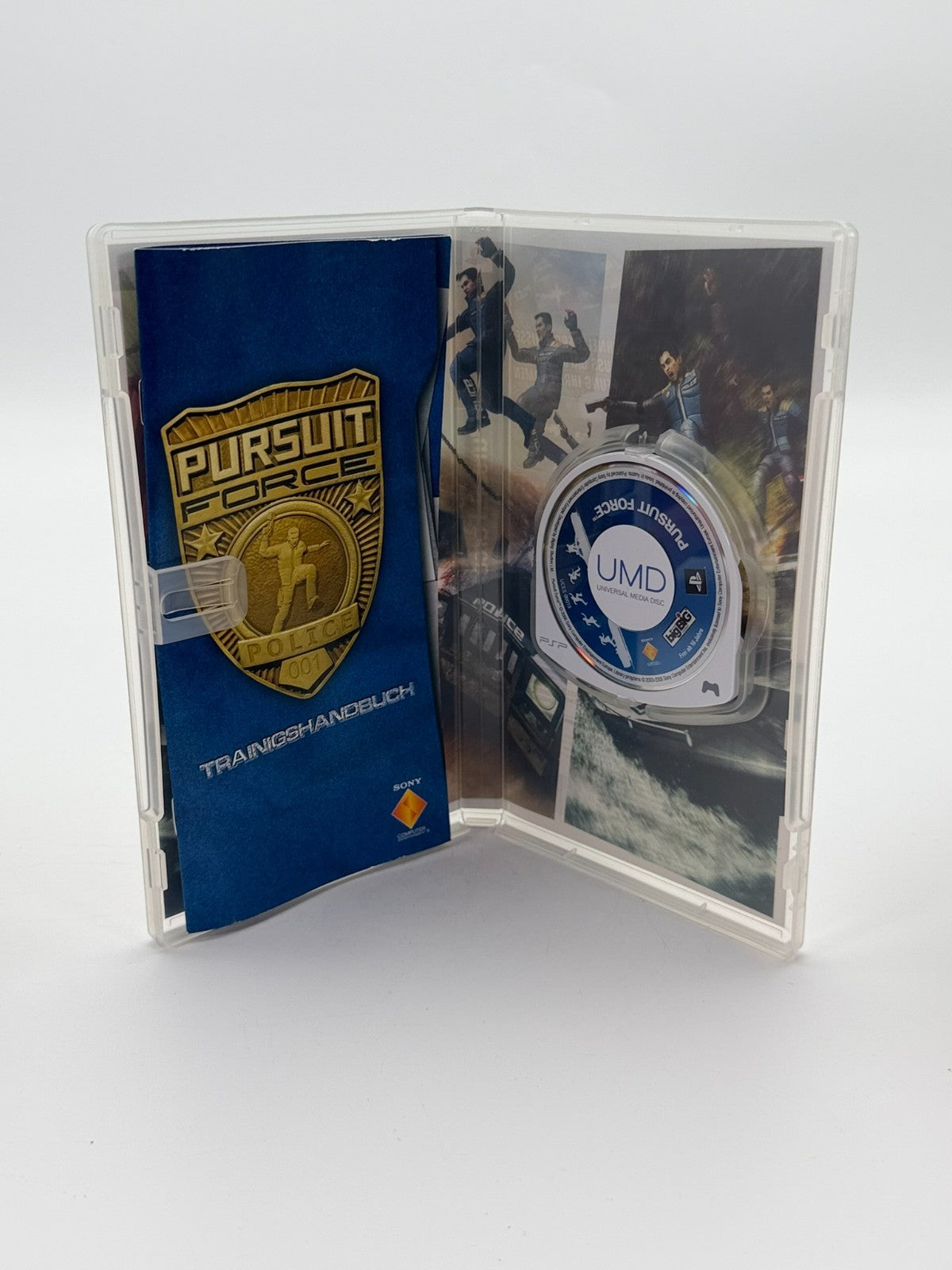 Pursuit Force Sony PSP Sehr guter Zustand CIB OVP