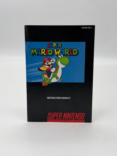 Super Mario World Super Nintendo SNES NTSC-U/C Modul + Anleitung