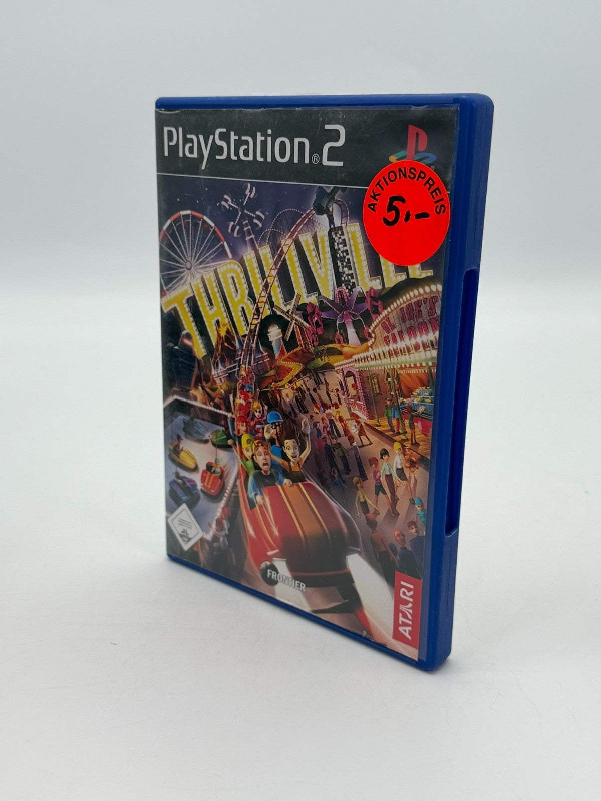 Thrillville Sony Playstation 2 guter Zustand CIB OVP
