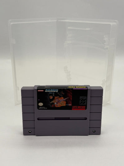 Darius Twin Super Nintendo SNES NTSC-U/C bon état Cartouche + Boîte