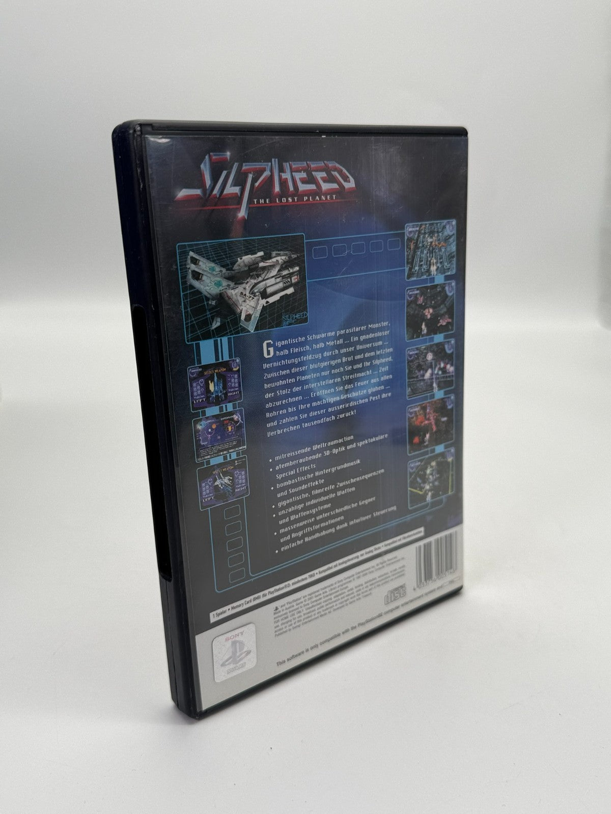 Silpheed - The Lost Planet Sony Playstation 2 Sehr guter Zustand CIB OVP