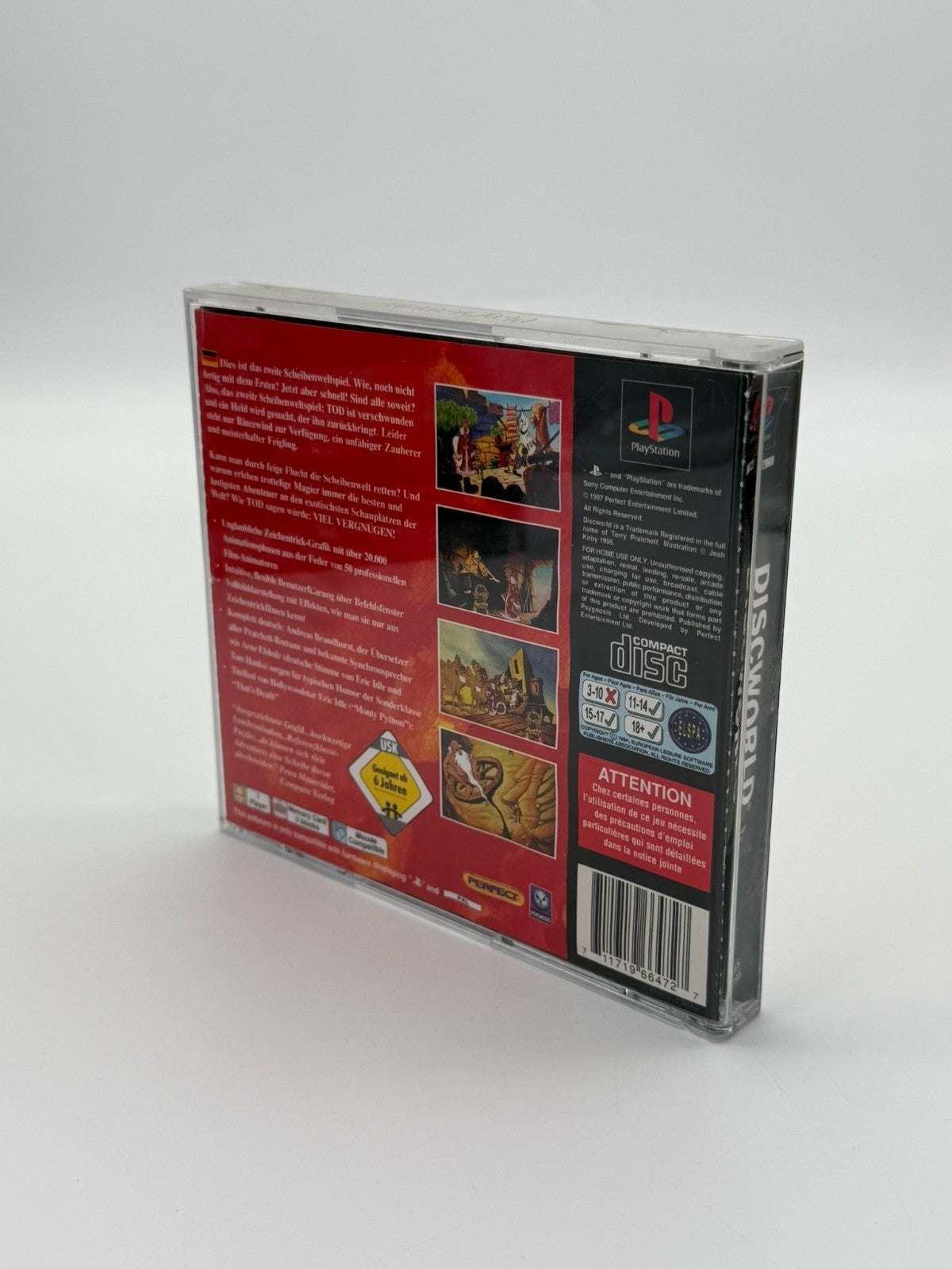 Discworld II Sony Playstation 1 bon état CIB OVP