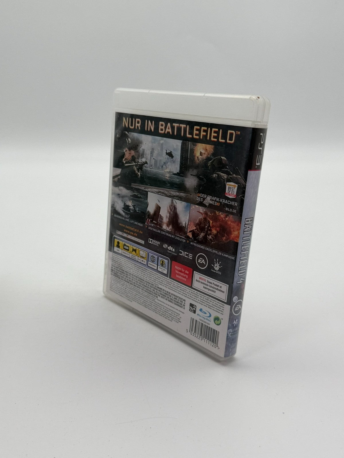 Battlefield 4 Sony Playstation 3 guter Zustand CIB OVP