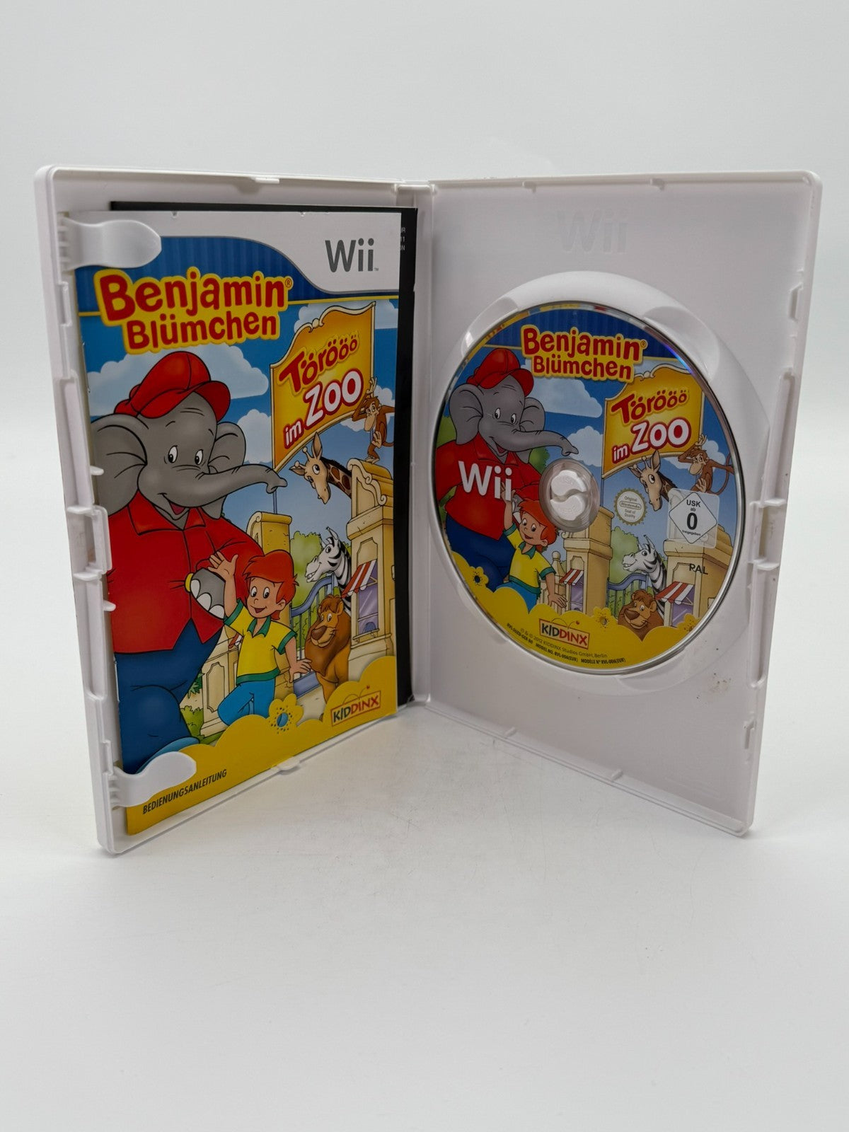 Benjamin Blümchen Törööö im Zoo Nintendo Wii guter Zustand CIB OVP