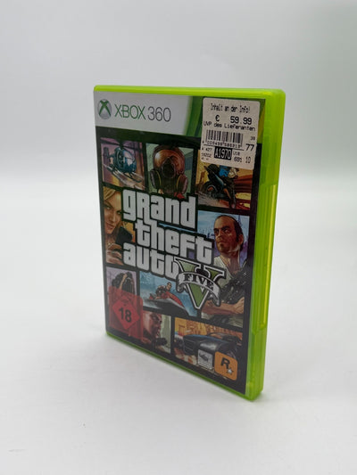 Grand Theft Auto V Microsoft XBox 360 guter Zustand CIB OVP