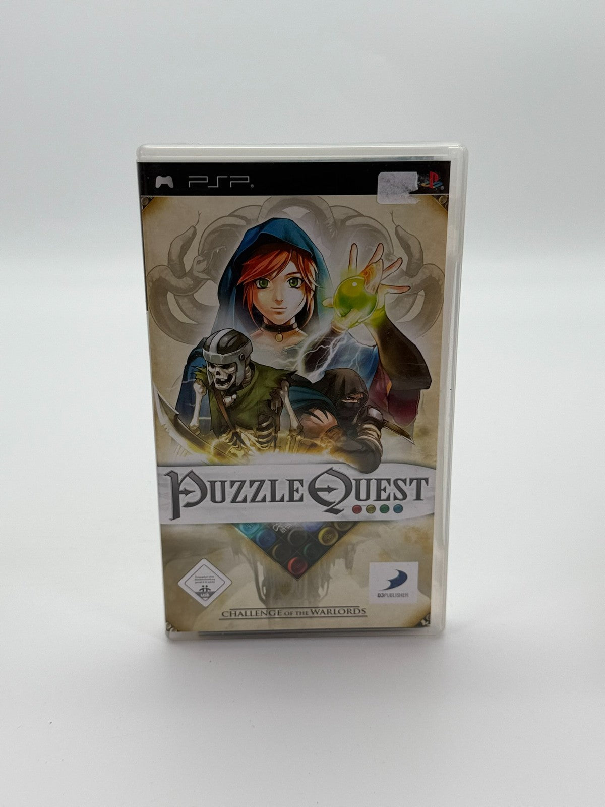 Puzzle Quest Challange of the Warlords Sony PSP Sehr guter Zustand CIB OVP
