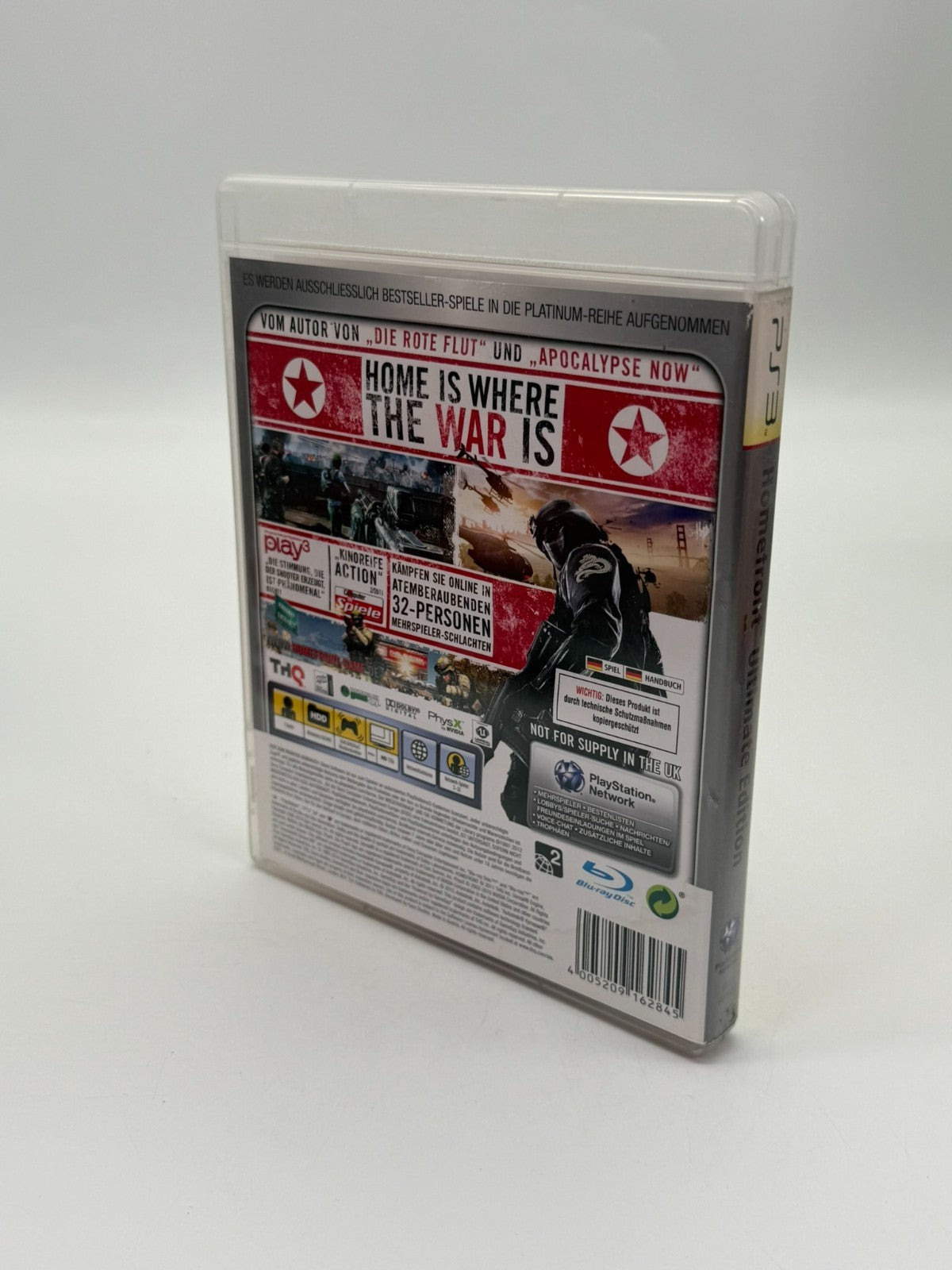 Homefront Ultimate Edition Sony Playstation 3 guter Zustand CIB OVP