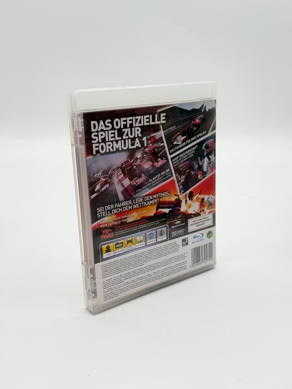 Formula 1 2011 Sony Playstation 3 guter Zustand CIB OVP