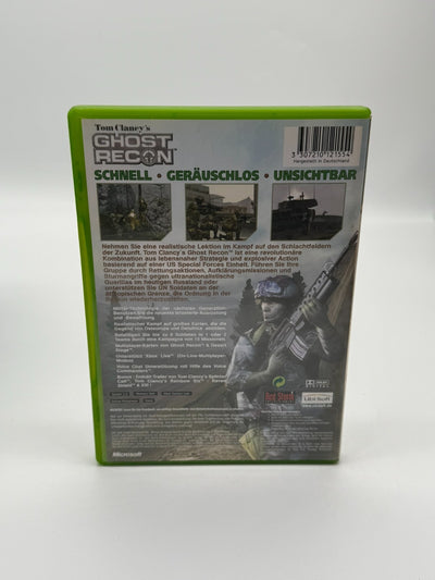 Tom Clancy's Ghost Recon Microsoft Xbox Classic good condition CIB OVP