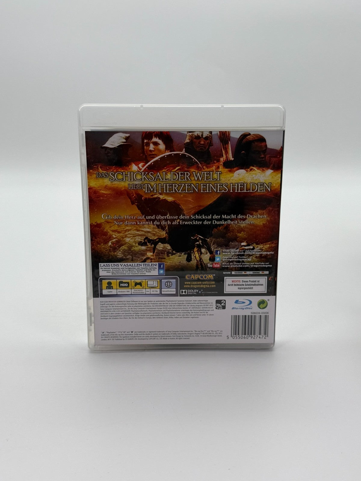 Dragons Dogma Sony Playstation 3 guter Zustand CIB OVP