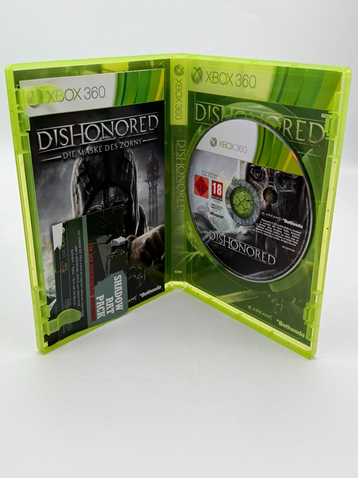 Dishonored Édition Jeu de l'année Microsoft Xbox 360 Très bon état CIB