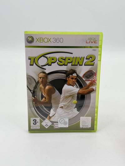 Top Spin 2 Microsoft XBox 360 Sehr guter Zustand CIB OVP