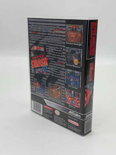 Super Smash T.V. Super Nintendo SNES NTSC-U/C gut - Sehr gut Modul + Anleitung