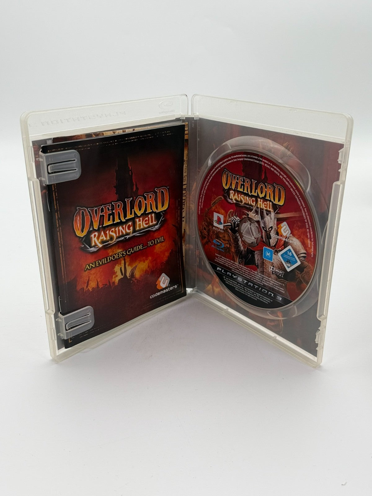 Overlord Raising Hell Sony Playstation 3 Sehr guter Zustand CIB OVP + Karte