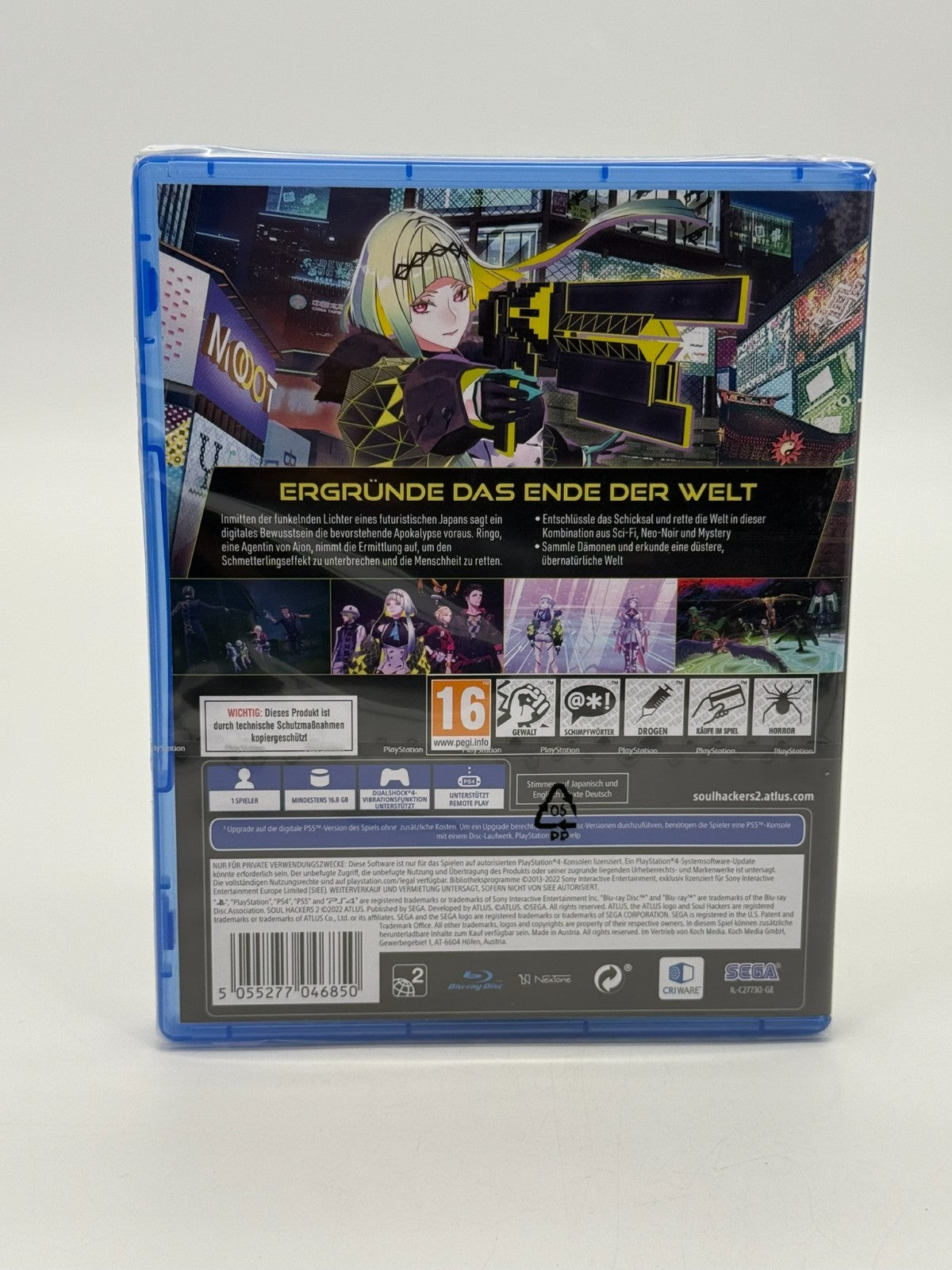 Soul Hackers 2 Sony Playstation 4 Factory Sealed OVP CIB Neu