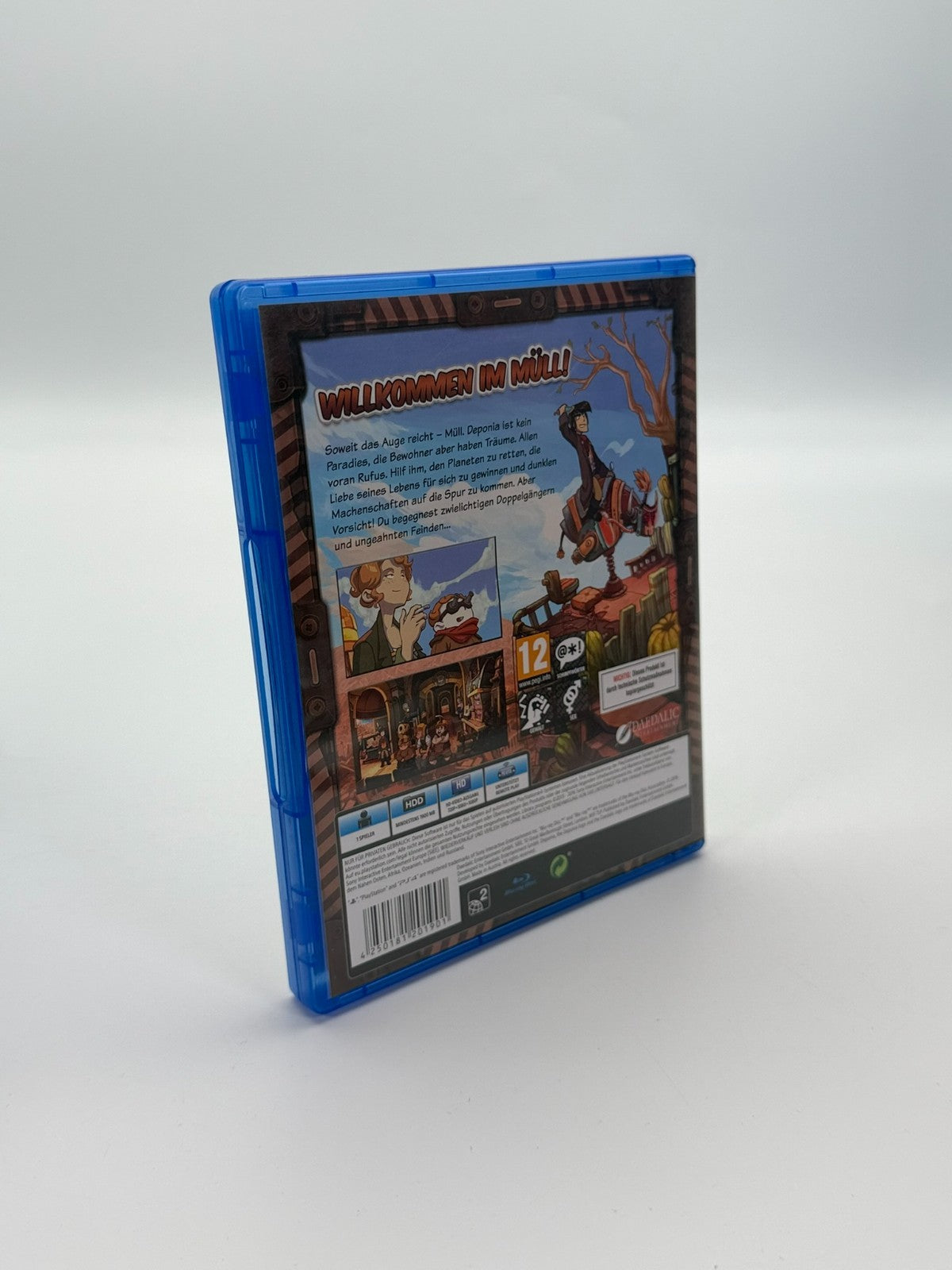 Deponia Sony Playstation 4 guter Zustand OVP