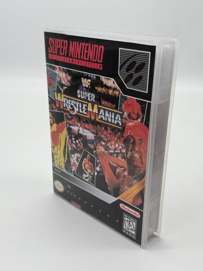 WWF Super Wrestlemania Super Nintendo SNES NTSC-U/C bon - très bon