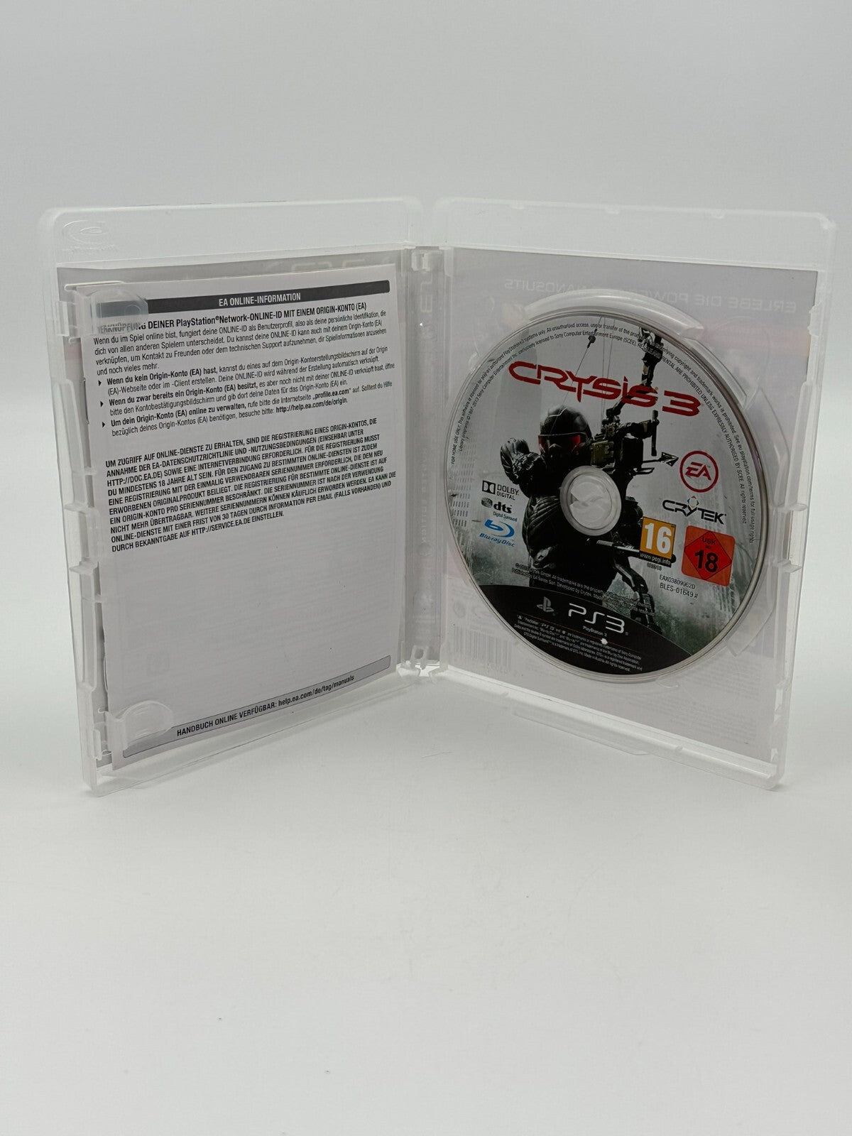 Crysis 3 Hunter Edition Sony Playstation 3 PS3 guter Zustand CIB OVP