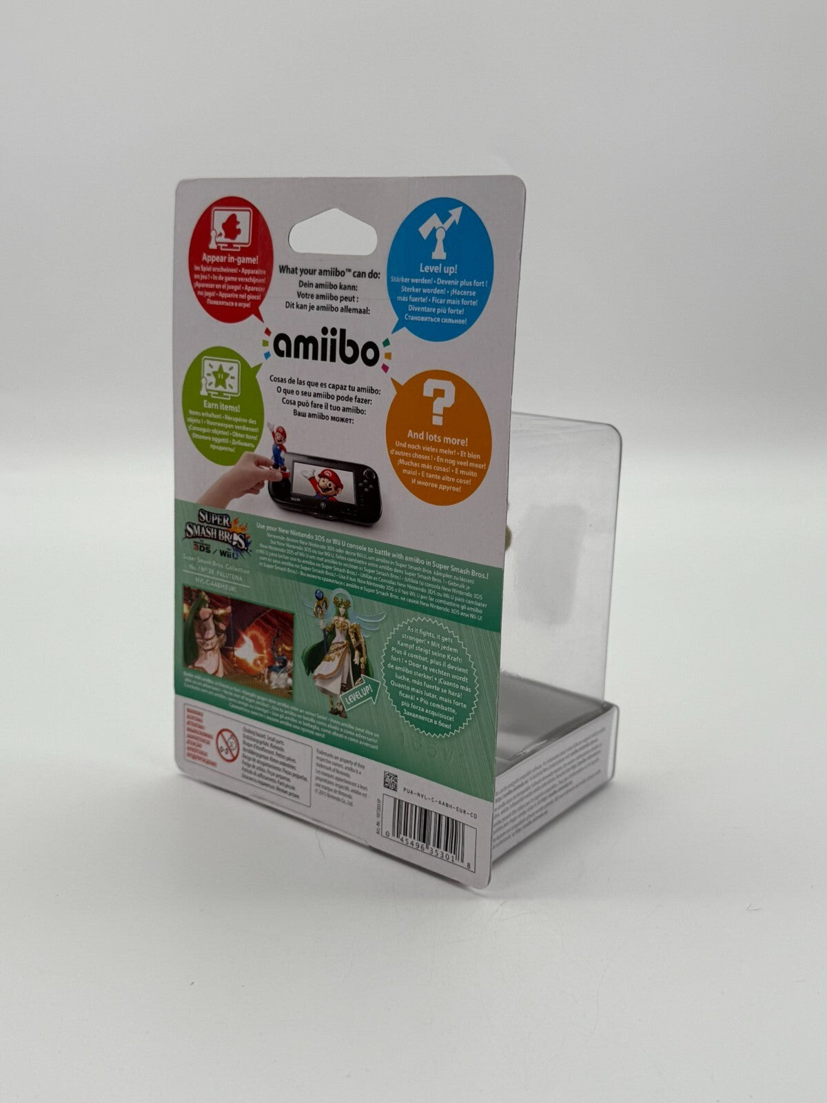 Super Smash Bros. Palutena No. 38 Amiibo 3DS Wii U Switch New Factory Sealed