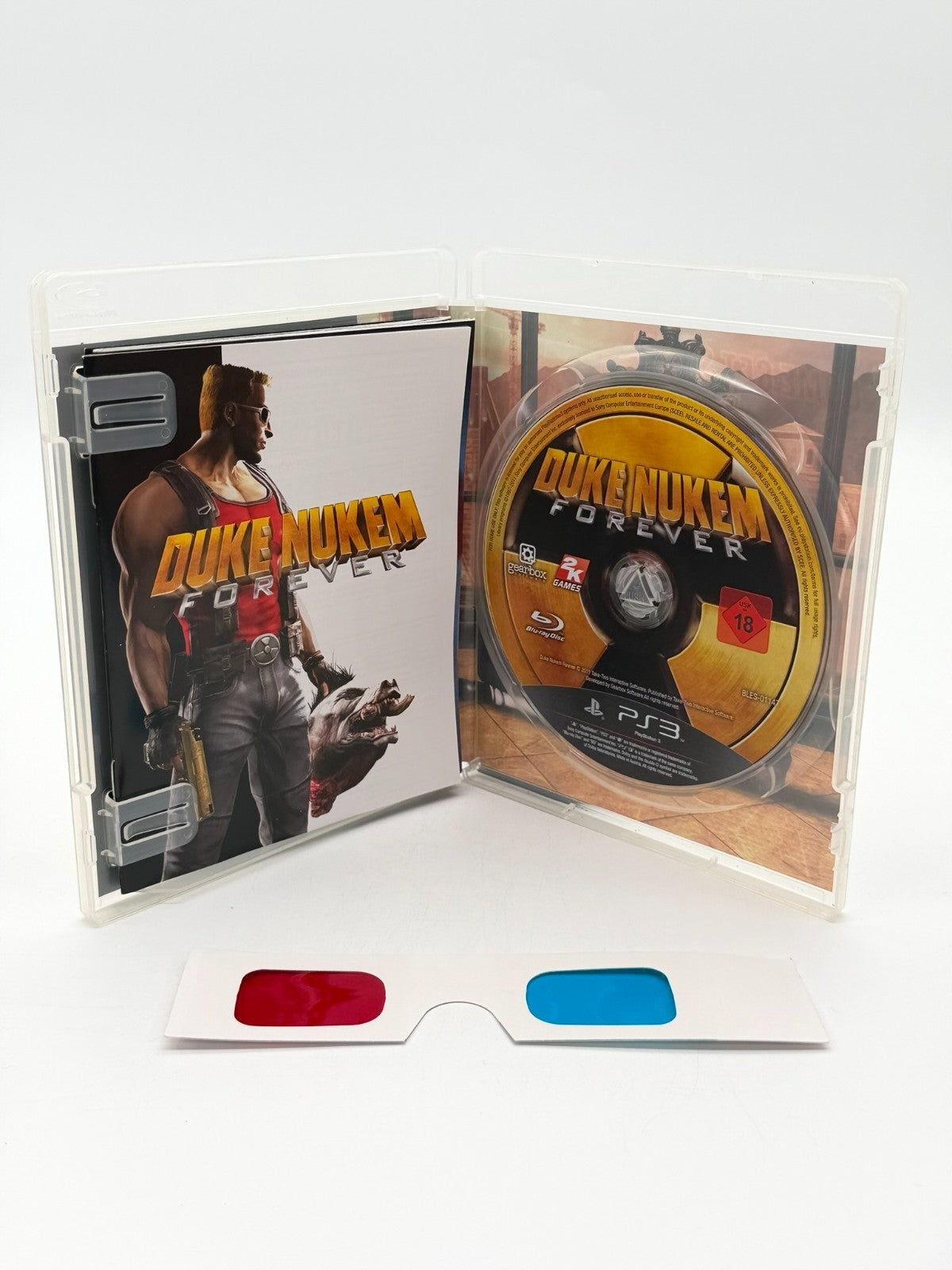 Duke Nukem Forever Dukes Kick Ass Edition Sony Playstation 3 + Poster & Brille