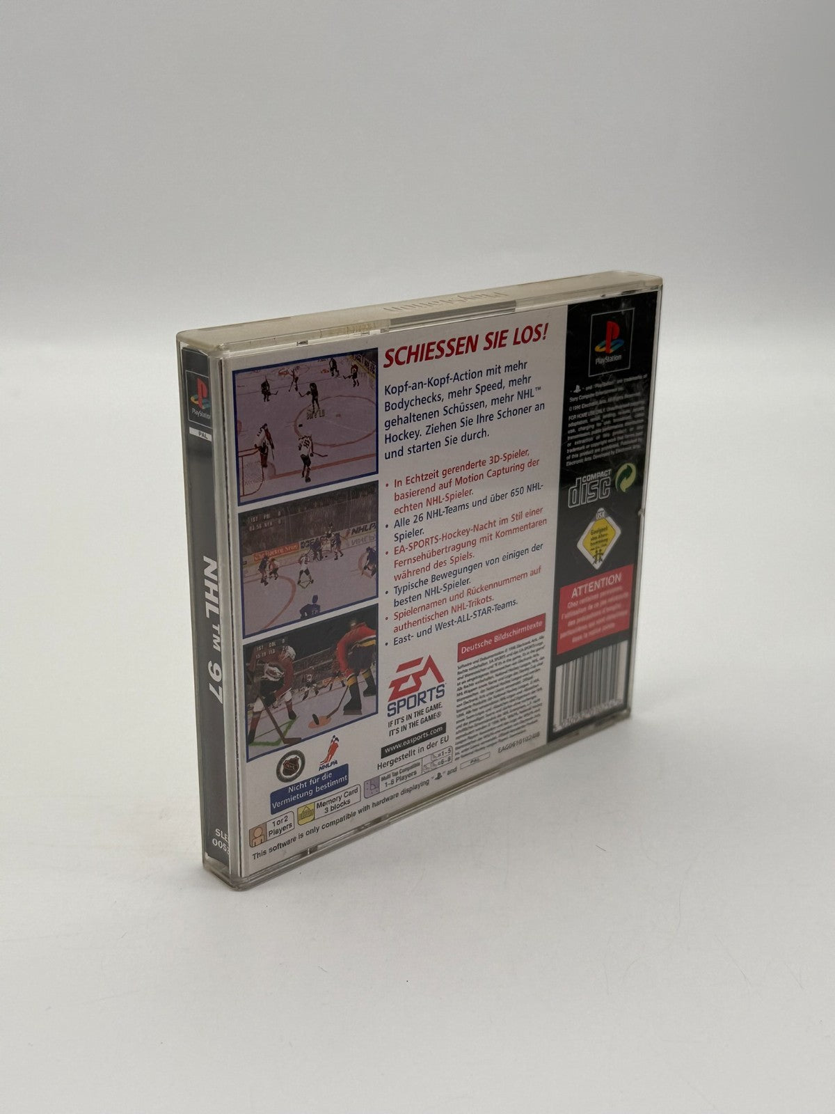 NHL 97 Sony Playstation 1 guter Zustand CIB OVP