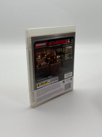 Metal Gear Solid 4 Guns Of Patriot Sony Playstation 3 Sehr guter Zustand CIB OVP